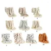 Blankets Double Layers Tassels Baby Blanket Cotton Swaddles Wrap Cloth Stroller Cover Born Bath Towel Receiving