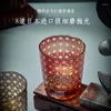 Verres à vin japonais Edo-Kiriko, verre coupé à l'ancienne, tasse à whisky en cristal, artisanat traditionnel dans une boîte cadeau, whisky Brandy, Bar rouge