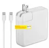 30W 40W 60W 85W 87W 96W 140W Adaptador de alimentação MagSafe T-Tip L-Tip Head TYPE C Carregador de substituição para Apple MacBook Air Pro Mac OS IMac Mini LL