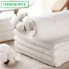 Adult Diapers Couches 5 pièces/lot couches pour adultes Inserts Incontinence désactiver lavable couche en tissu réutilisable grande grande microfibre 3 couches 15 cm x 55 cm 231020