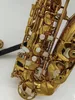 Klassisk guldmärke VI Professional Alto Saxophone Flat E Key European Ancient Model Jazz Instrument Alto Sax Professional Grade