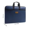 Briefcases Multi-layer A4 Portable File Bag Organizer Zipper Folder Business Briefcase Laptop Storage Documents