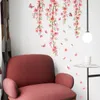 Наклейки на стены Розовые цветы Ветки птиц Цветочные наклейки на стены для спальни Гостиная для маленьких девочек Спальня Цветы Наклейки на стены Фрески ПВХ 231020