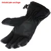 Ski Gloves Black Snow Ski Gloves Waterproof -30C Degree Winter Warm Snowboard Gloves Men Women Motocross Windproof Cycling Motorcycle Black 231021