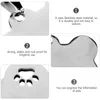 Dog Collars 10pcs Blank Tags Bone Shape Pet Cat ID Tag Stainless Steel Dogs Collar Pendant