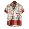 T-shirts pour hommes Hommes Chemise à manches longues Chemise en coton-lin Slim Casual Basic Tee Tops Robe à manches courtes pour