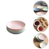 Dinnerware Sets 12 Pcs Small Bowl Seasoning Dish Sauce Toddler Japanese Dipping Cup Plastic Serving Dinner Plates