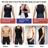 Cintura barriga shaper mens peito camisa de compressão ginecomastia colete emagrecimento camisa corpo shaper tanque superior frontal zíper espartilho para homem shapewear 231021