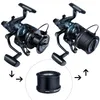 Moulinets Baitcasting Sougayilang moulinet de pêche série 9000-12000 moulinet de pêche Surf Ultra lisse 20 kg moulinet puissant pour la pêche à la carpe et en mer 231020