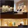 Led Bulbs Under Cabinet Light 12V Smd 2835 Home Kitchen Showcase Display Case Locker Chest Bb High Brightness Closet Wall Lamp Lights Dh49H