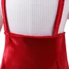 Set di abbigliamento Baywell Neonate Abiti Abiti Set per la prima festa di Natale Abito con spalline rosse Top a maniche lunghe Abiti da battesimo Abito alla moda