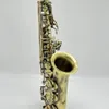 Europejski retro profesjonalny saksofon saksofonowy Smoksofon z głębokim grawerowanym klawisze z złotem e-melodia altowa instrument Sax