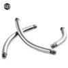 Stud 50 teile/los Gebogene Bar Teile Schraube Barbells Für Augenbraue Nabel Piercing Schmuck Beitrag Nur Ersatz Zubehör 14G 16G 231020