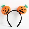 Hair Accessories Party Girl Children's Halloween Pumpkin Headband Holiday Funny Cute Dress