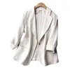 Ternos femininos fabulosos jaqueta feminina costura firme terno casaco respirável bolsos formal senhora blazer suave