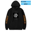 Rapper Junior H Sad Boyz Merch Lustiger Hoodie Hip Hop Grafik Sweatshirt Poleron Hombre Unisex Streetwear Harajuku Trainingsanzug