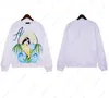 New Fashion Clothing Mythological mermaid printed round collar hoodie