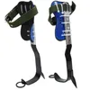 Climbing Harnesses Tree Climbing Gear Adjustable Shoes Tool Sturdy Harness Kit Device Palm Spikes Forclimber Climb 231021