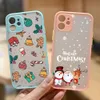 Cell Phone Cases Christmas New Year Case for iPhone 15 14 11 12 13 Pro Max Mini 7 8 Plus SE X XS XR Cover Fundas 231021