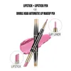 Lipstick Lip Liner And Lipstick Makeup Set 2 In 1 Double Head Waterproof Long Lasting Matte Lipgloss Gift For Daily Travel Parties Hea Dhork