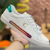 2024 Italië Ace Designer Casual Schoenen Sneakers Bee Snake Leather Geborduurd Zwart Heren Tiger Platform Witte Schoen Wandelen Sport Trainers Eur 34-45