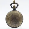 Montres de poche Antique Steampunk boîtier Transparent Paris montre à quartz pendentif collier chaîne hommes femmes analogique cadeau Relogio De Bolso