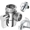 Adaptateur de robinet à interrupteur M22/M24, robinets de cuisine, séparateur d'évier, vanne de dérivation, connecteur de robinet d'eau pour toilettes, Bidet, douche, salle de bains