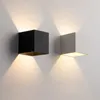 Lâmpada de parede cama led hexagonal decoração do quarto velas penteadeira camarim coreano interruptor do quarto