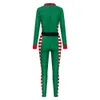 Halloween Manica lunga Anime Stampa Body Natale Nuovo Carnevale Cosplay Tuta Collant muscolari Costume da spettacolo