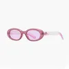 2023g pour hommes et femmes Jenny Starry Sky nouvelles lunettes de soleil avec visage rond petit cadre polariseur oeil de chat