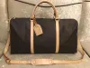 M41414/M41418 Keepall Bagage Pu skórzane torebki mody kobiety torby podróży mężczyźni mężczyzna torba DUFFEL Kobieta duża pojemność sportowa torebka sportowa