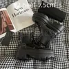 Designer Short Boots Women's Fashion Platform Chelsea Lofer Boot Storlek 34-41 med Box No Box Festical Gift 25348