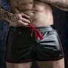 Men's Shorts PU Faux Leather Fashion Men Night Club Boxer Man Underpants Sexy Motorcycle Trousers Wholesale