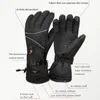 Gants de ski Gants chauffants écran tactile étanche batterie rechargeable chauffe-mains chauffant électrique pour le ski température réglable 231021