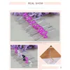 Pins Brooches 2022 Muslim Womens Neck Clip Pearl Brooch U-Shaped Needle Silk Scarf Pins Jewelry Accessories Gift Drop Delivery Dh2Nu