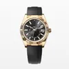 Designer Watch High Quality Sky Dweller Watches 41mm Gold Mens Watch Orologio Uomo Automatisk rörelse Vattentät armbandsur födelsedagspresent Montres de Luxe med väska