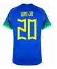 2024 Brazils Vini Jr. koszulka piłkarska Brasil Casemiro 23 24 Drużyna narodowa G. Jesus P.Coutinho Home Away Men Kit Kit L.paqueta T.Sia Pele Marcelo Football Shirt 16