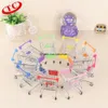 Mini Shopping Cart Kids Toys Simulation Supermarket Trolleys Play Play Toy Kids Room Room Storage Storage Decore 0990