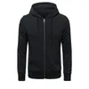 Men's Hoodies Sweatshirts Men Hoodies Sweatshirts Cardigan Sweater Black Cotton Streetwear Hooded Sportswear Male Spring Autumn S-5XL Plus Size 231021