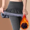 Short actif pantalon taille élastique femme culottes legging thermique cuisse pantalon jupe plissée coupe cintrée femme avec haute élasticité