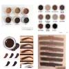 Eyebrow Enhancers Pomade Makeup 11 Colors With Retail Package Drop Delivery Health Beauty Eyes Dh5Ls