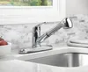 Kitchen Faucets Single Handle Sink Faucet With Pull-Out Sprayer And Chrome Finish