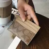 Kartenhalter Luxus-Design-Geldbörsen für Frauen Multifunktionshalter PU-Leder Weibliche kleine Tasche Kurze Damen-Geldbörse