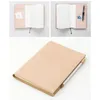 Notepads 100% Genuine Leather Cover A5A6B6 Sketchbook Planner with Grid Blank Insert Retro Notebooks and Journals Diary Cover Stationery 231020