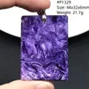 Pendant Necklaces Top Natural Purple Charoite Necklace Pendant Jewelry For Women Lady Men Luck Gift Beauty Crystal Silver Beads Russia Stone AAAAA 231020