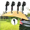 Hooks Suction Cups Solid Cup Heavy Duty 4 Pieces Camping Accessories Lock Grip Buckle