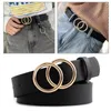 Riemen 2023 Creatieve Vrouwen Dubbele Ronde Vintage Decoratieve Mode Riem Casual Tailleband Met Jeans Vrouwen Royale S9Z1