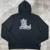 Designer mode lyxiga hoodies amirs hoody mäns designer svarta hoodies hip hop män avslappnad utgående hoodies varg grafisk tröja par kläder huvtröja