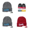 Autres articles ménagers Accueil Vêtements Hommes Femmes Chapeau tricoté Mode Cookie Backwood Motif Broderie Ski Chaud Hiver Bonnet Sklie Dhnoe