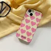 Mobiele Telefoon Gevallen Leuke Liefde Hart IMD Beschermende voor Iphone 14 Pro Max 11 12 13 15 Schokbestendig Zachte TPU Cover Bumper 231021